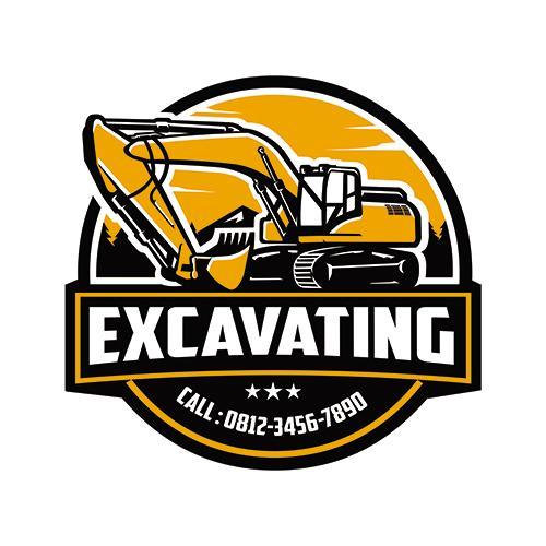 Logo excavating